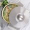 Martha Stewart 5qt. Warm Gray Enameled Embossed Stripe Cast Iron Dutch Oven with Lid